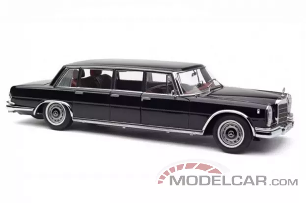 CMC Mercedes-Benz 600 Pullman W100 Limousine Black 1:18 M-200