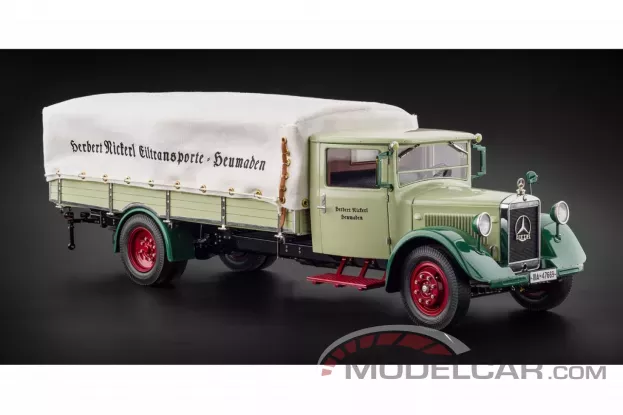 CMC Mercedes-Benz Lo 2750 Truck with tarpaulin 1933 1:18 M-170