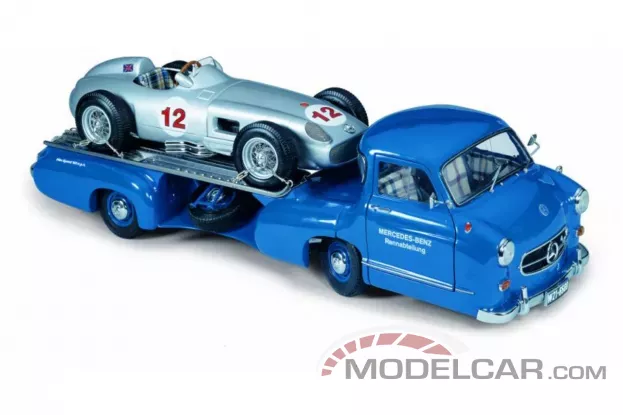 CMC Mercedes-Benz Race Car Transporter 1955 1:18 M-036