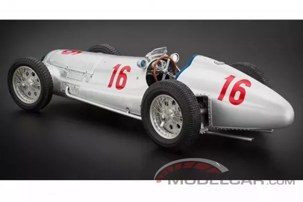 CMC Mercedes-Benz W154 GP Germany 16 1938 Silver 1:18 M-098