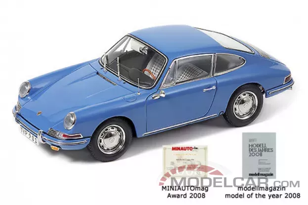 CMC Porsche 911 901 1964 Sky Blue 1:18 M-067D