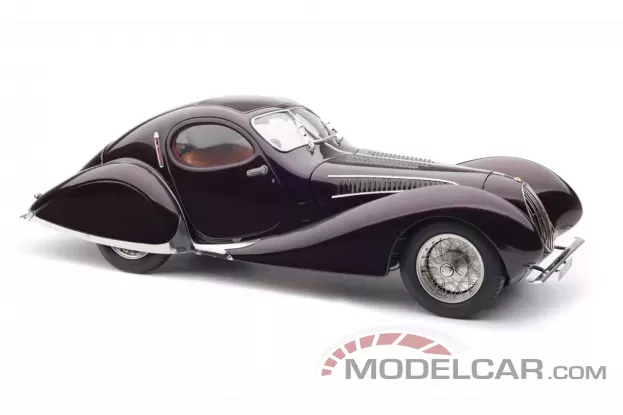 CMC Talbot Lago Type 150 SS Figoni & Falaschi Teardrop Coupe 1937 Memory Edition metallic-aubergine 1:18 M-179