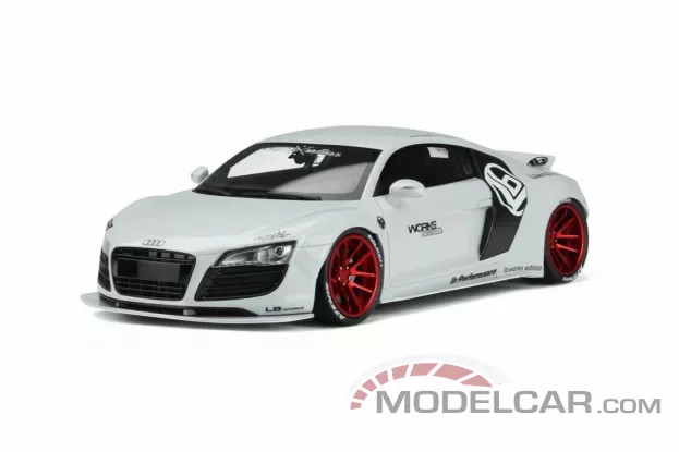 GT Spirit Audi R8 LB-Works type 42 Glacier White 1:18 GT325
