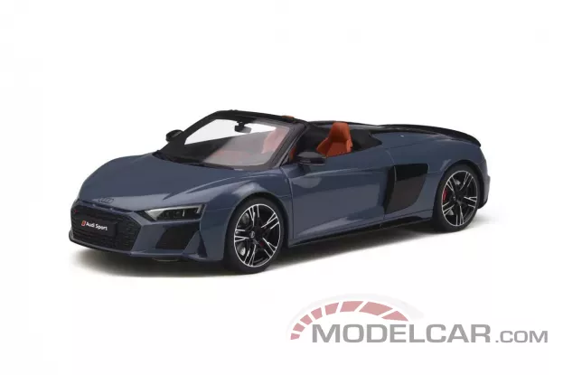 GT Spirit Audi R8 Spyder 4S 2019 Kemora grey 1:18 GT256