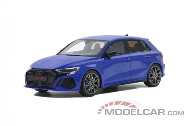 GT Spirit Audi RS3 Sportback 8Y performance edition Nogaro blue 1:18 GT884