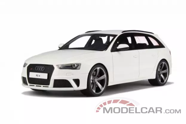 GT Spirit Audi RS4 Avant B8 White 1:18 GT045