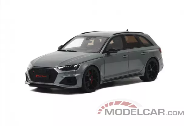 GT Spirit Audi RS4 Avant Competition B9 Daytona Gray 1:18 GT456