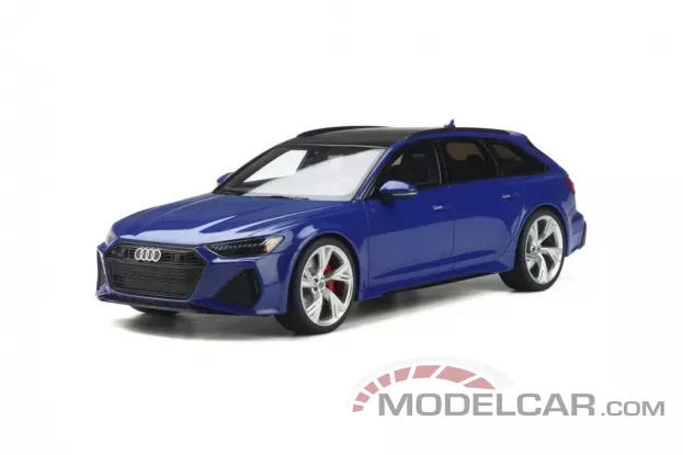 GT Spirit Audi RS6 C8 Avant Nogaro Blue 1:18 GT854