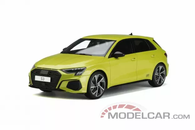 GT Spirit Audi S3 8Y Sportback Python yellow metallic 1:18 GT364
