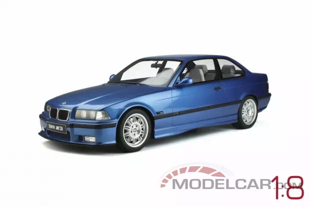 GT Spirit BMW M3 E36 3.2L Coupe 1995 Estoril blue 1:8 GTS801001
