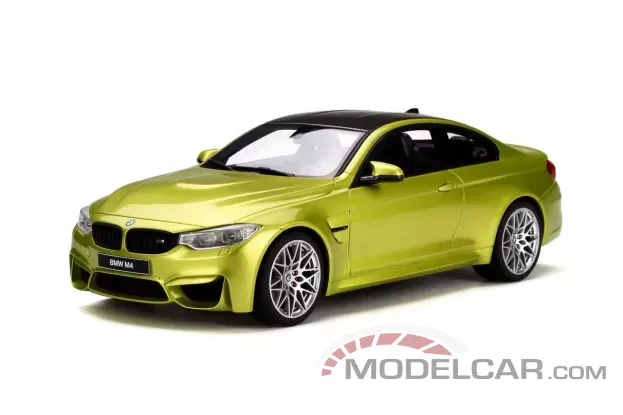 GT Spirit BMW M4 Competition Package F82 Austin Yellow 1:18 GT164