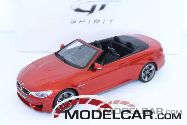 GT Spirit BMW M4 convertible F83 Metallic Orange 1:18 ZM016