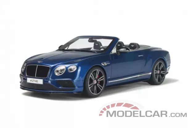 GT Spirit Bentley Continental GT 2 V8 S Cabriolet blue 1:18 GT076