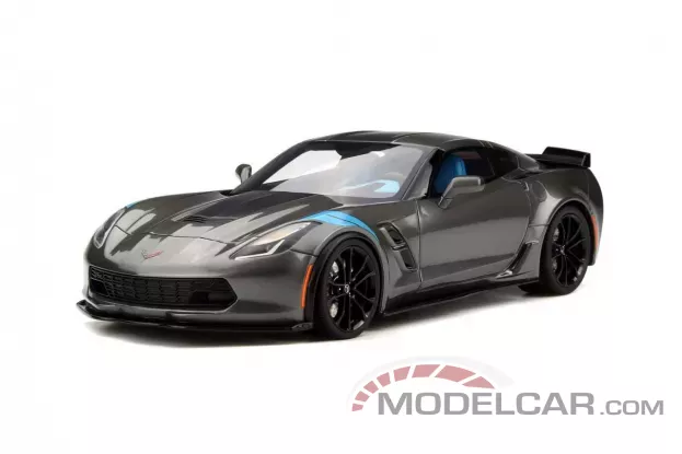 GT Spirit Chevrolet Corvette C7 Grand Sport 2017 grey 1:18 GT151