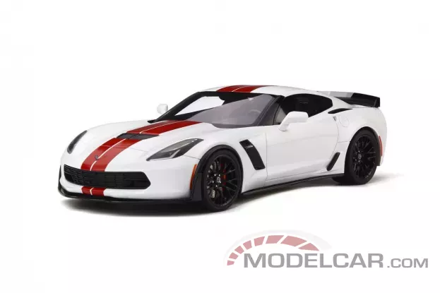 GT Spirit Chevrolet Corvette C7 Z06 2017 Arctic White 1:18 GT214