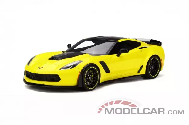 GT Spirit Chevrolet Corvette C7 Z06 R Edition Corvette racing yellow 1:18 GT171