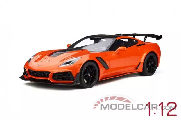 GT Spirit Chevrolet Corvette C7 ZR1 2018 Sebring orange 1:12 GT246