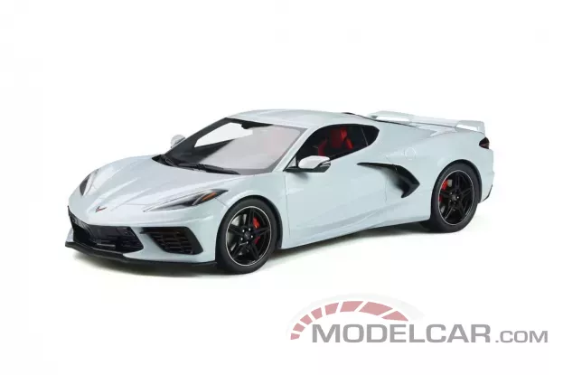 GT Spirit Chevrolet Corvette C8 2020 Ceramic Grey Metallic 1:18 GT835