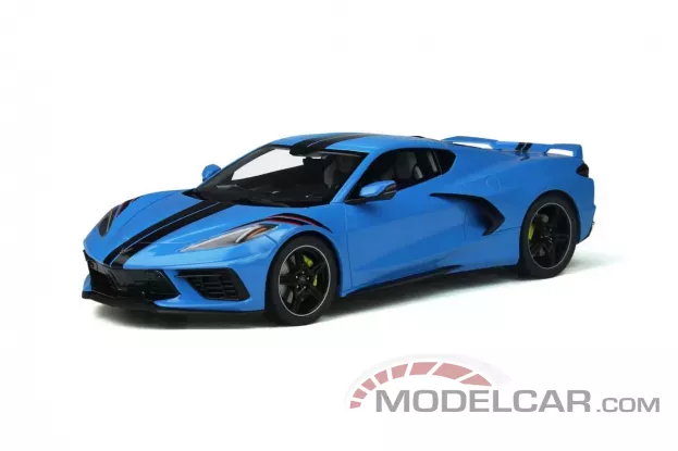 GT Spirit Chevrolet Corvette C8 2020 Rapid Blue 1:18 GT286