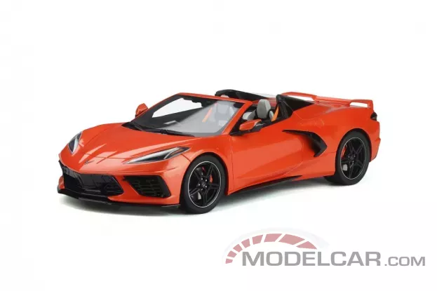 GT Spirit Chevrolet Corvette C8 Cabriolet 2020 Sebring orange 1:18 GT309