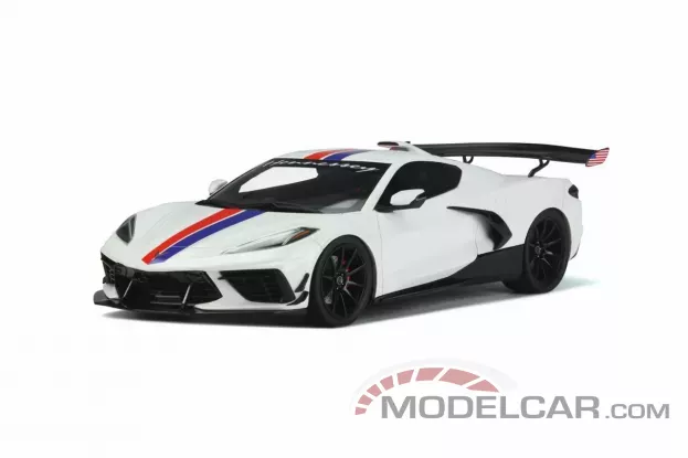 GT Spirit Chevrolet Corvette C8 Hennessey 2021 Arctic White 1:18 GT317