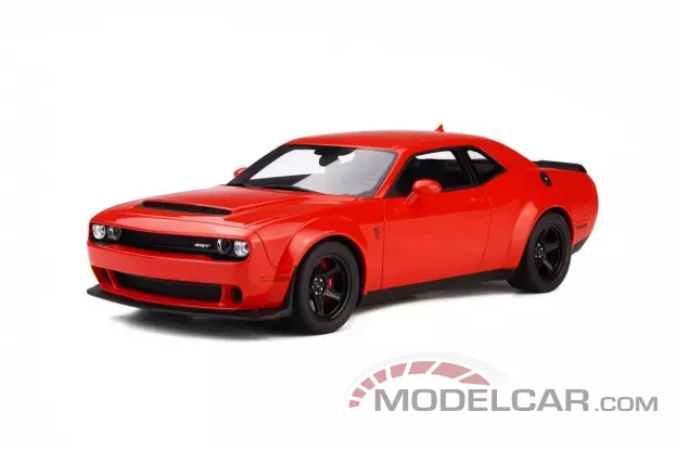 GT Spirit Dodge Challenger SRT Demon 2018 Torred red 1:18 GT213