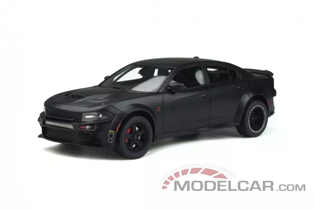 GT Spirit Dodge Charger SRT Hellcat Widebody Tuned Speedkore 2020 Matte Black 1:18 GT301