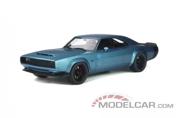 GT Spirit Dodge Super Charger 1968 Sema Concept 2018 Blue Poly 1:18 GT841