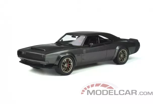 GT Spirit Dodge Super Charger 1968 Sema Concept 2018 De Grigio Grey Metallic 1:18 GT272