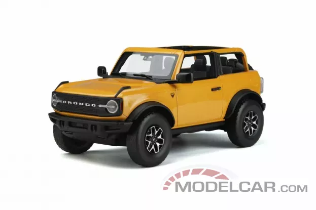 GT Spirit Ford Bronco U725 2021 Badlands Cyber Orange 1:18 GT858