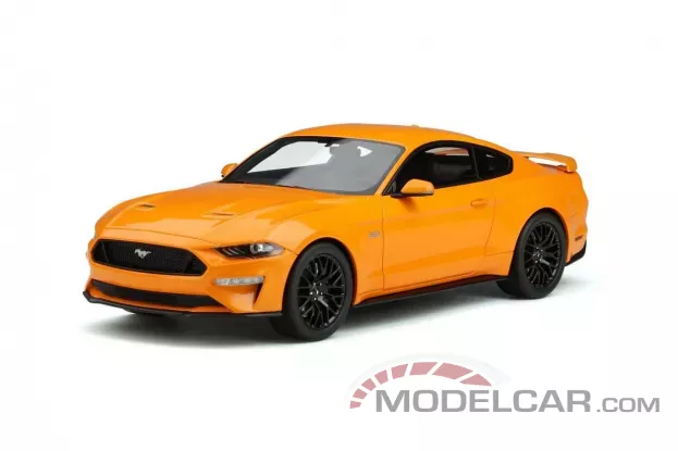 GT Spirit Ford Mustang 6 GT 2019 Orange Fury 1:18 GT205