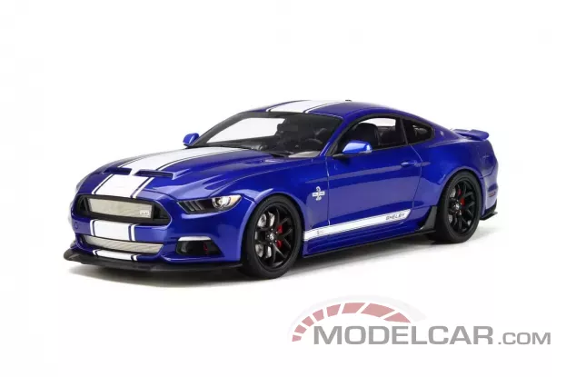 GT Spirit Ford Mustang 6 Shelby Super Snake 2017 Deep impact blue 1:18 GT204