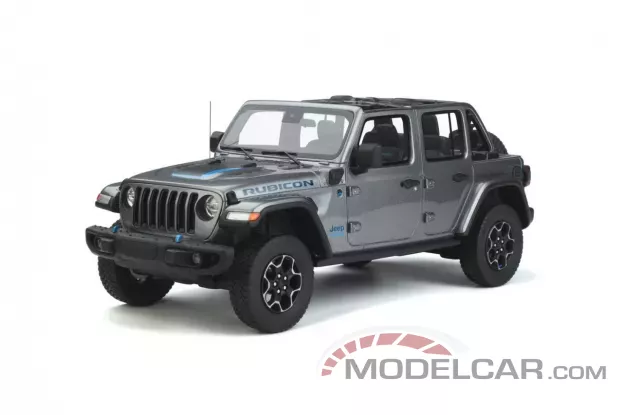 GT Spirit Jeep Wrangler 4xe JL Grey Metallic 1:18 GT419