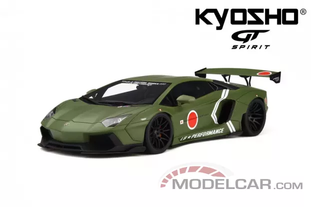 GT Spirit Lamborghini Aventador Liberty Walk Kaki Green 1:18 GTS18502K
