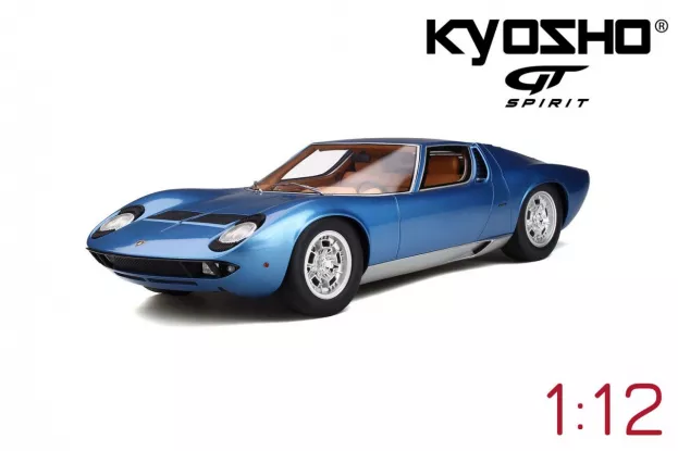 GT Spirit Lamborghini Miura P400S 1969 Blue tahiti 1:12 GTS12501BL