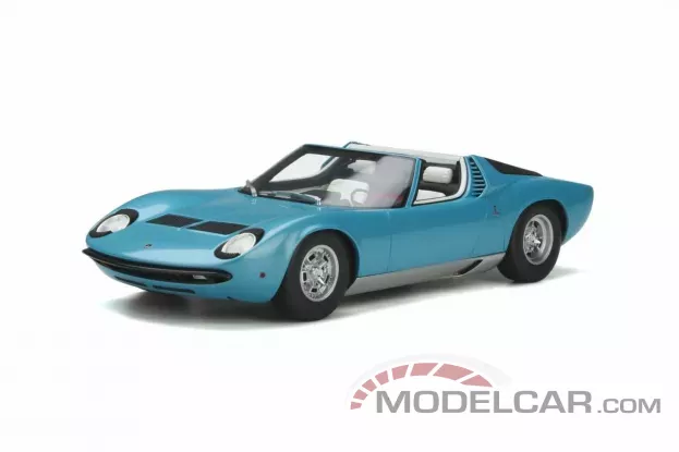 GT Spirit Lamborghini Miura Roadster 1968 blue 1:18 GT324