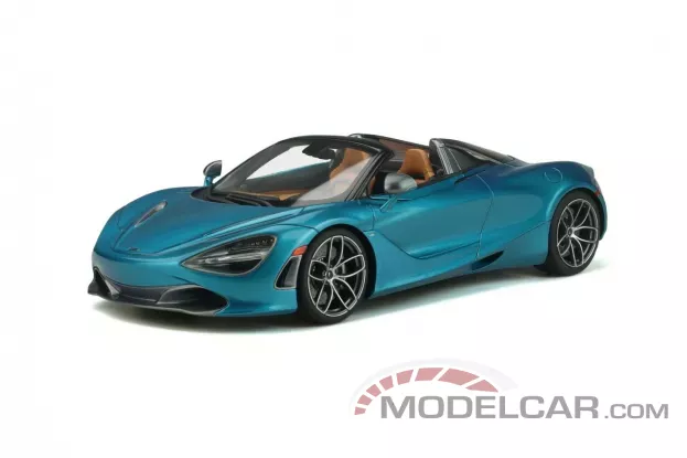 GT Spirit McLaren 720S Spider 2018 Belize Blue 1:18 GT304