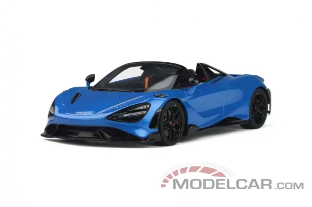 GT Spirit McLaren 765 LT Spider 2021 Amit Blue 1:18 GT886