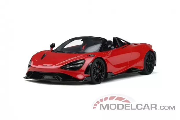 GT Spirit McLaren 765 LT Spider 2021 Vermillon red 1:18 GT420