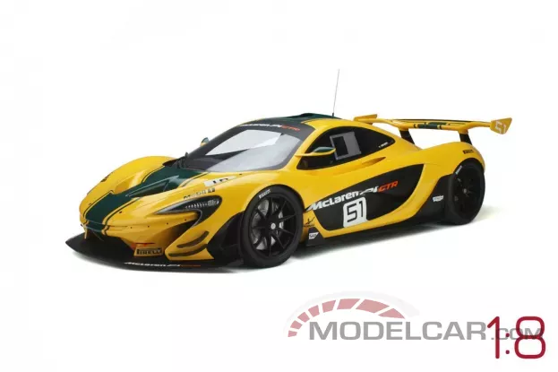 GT Spirit McLaren P1 GTR 51 2014 yellow 1:18 GTS800901