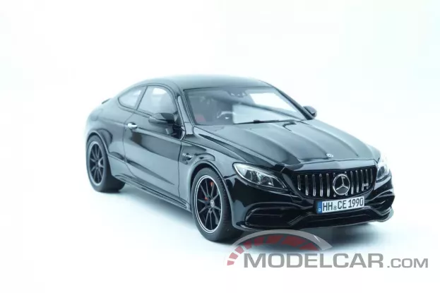 GT Spirit Mercedes-AMG C63 S Coupe C205 Obsidian Black 1:18 cldc005