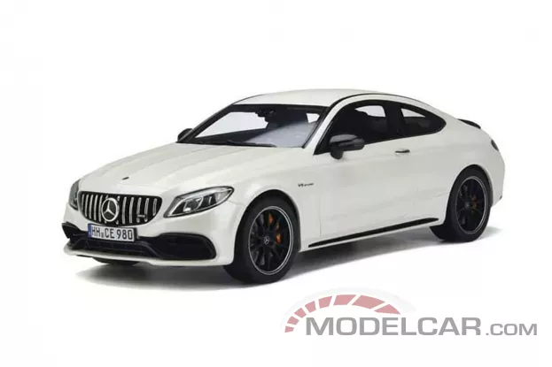 GT Spirit Mercedes-AMG C63 S Coupe C205 diamond white 1:18 cldc004