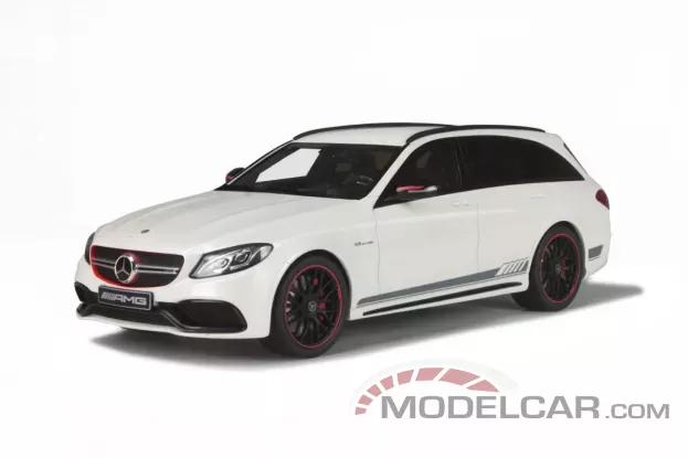 GT Spirit Mercedes-AMG C63 S T-Modell S205 white 1:18 GT107