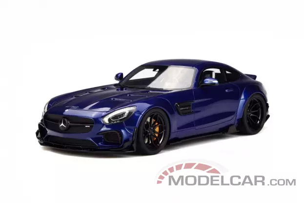 GT Spirit Mercedes-Benz AMG GT C190 Prior Design 2015 Blue 1:18 GT150