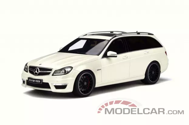 GT Spirit Mercedes-Benz C63 AMG S204 white 1:18 GT147