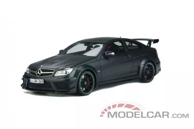 GT Spirit Mercedes-Benz C63 AMG Black Series W204 Matt Black 1:18 GT843