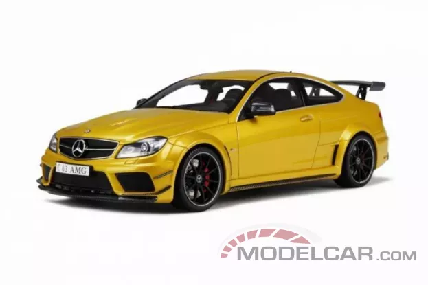 GT Spirit Mercedes-Benz C63 AMG Black Series W204 Solarbeam Yellow 1:18 GT034