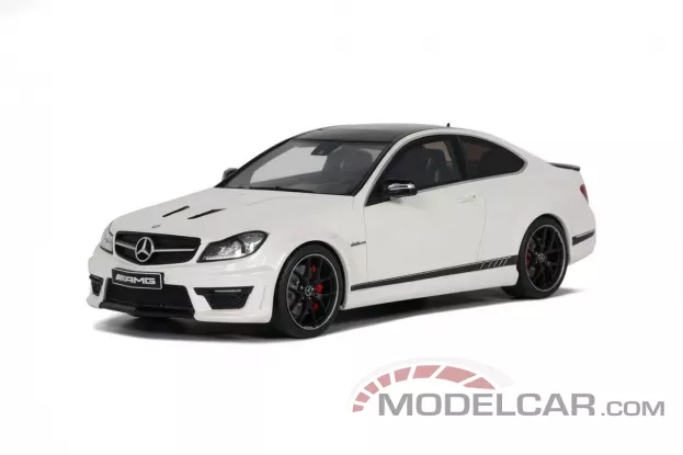 GT Spirit Mercedes-Benz C63 AMG Edition 507 W204 Diamond White 1:18 GT899