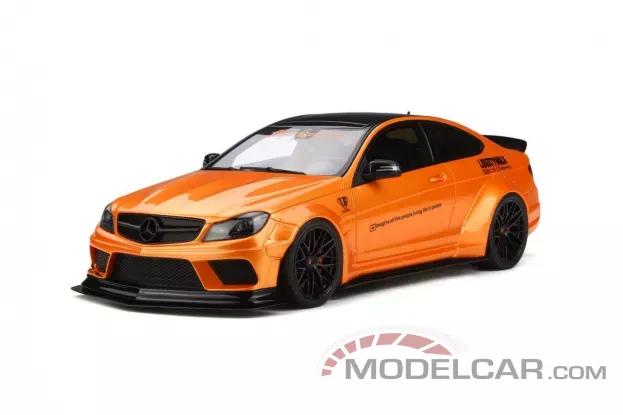 GT Spirit Mercedes-Benz C63 AMG coupe LB Works W204 2017 Orange Mettalic 1:18 GT215