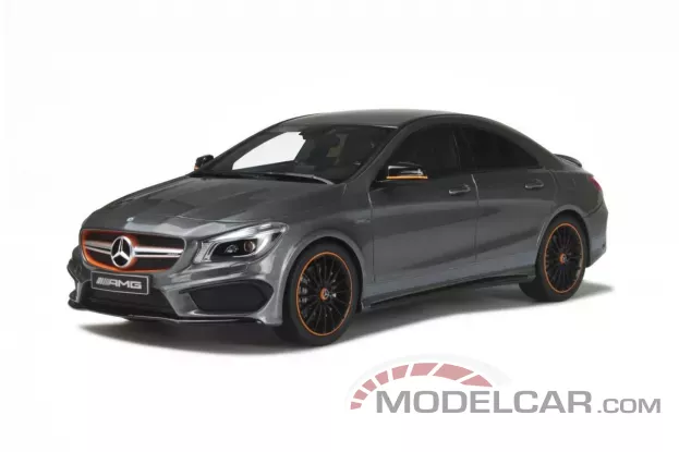 GT Spirit Mercedes-Benz CLA45 AMG OrangeArt C117 grey 1:18 GT722